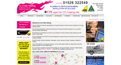 Desktop Screenshot of g-aellisheating.co.uk